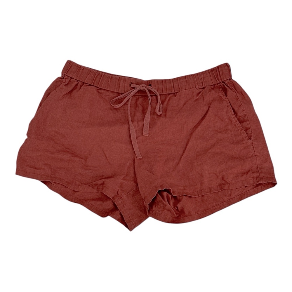 Kut from the Kloth Roxanne linen shorts-Size 12